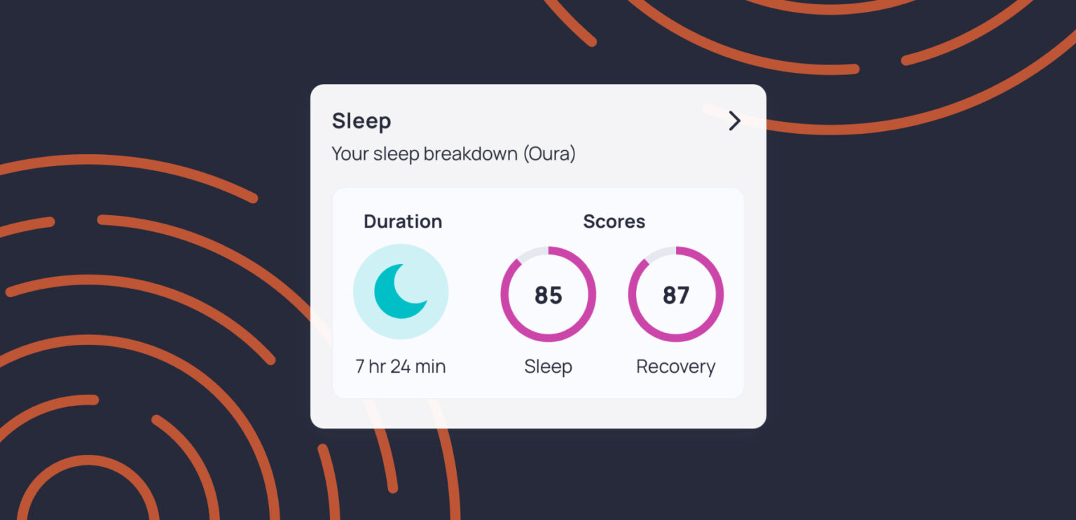 Cronometer Sleep Data
